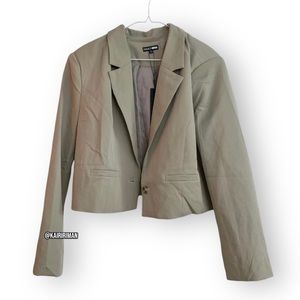 Fashion Nova Got Goals Cropped Blazer